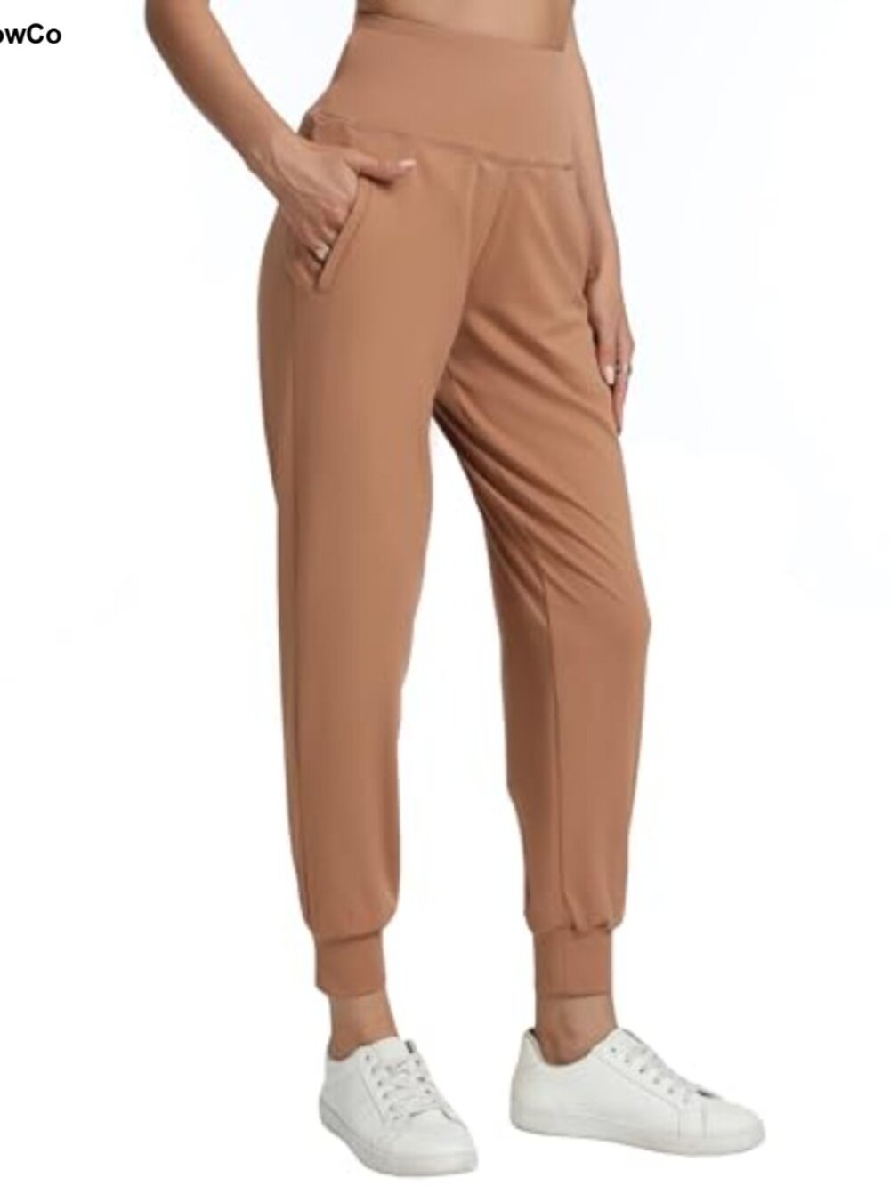 Women's Lightweight Joggers with Zipper Pockets - Workout Active Track Pants